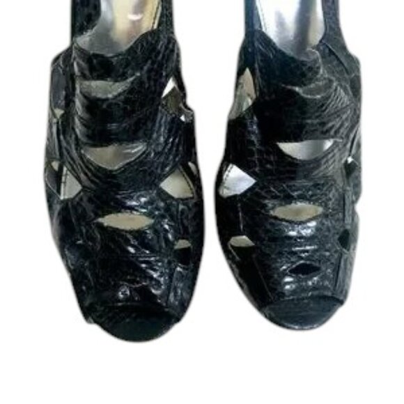 Calvin Klein Snakeskin Shoes - Size 9 - Picture 2 of 5